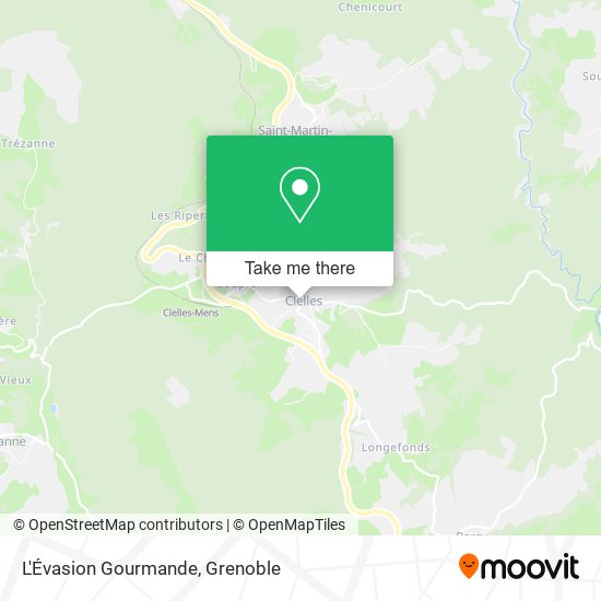 L'Évasion Gourmande map