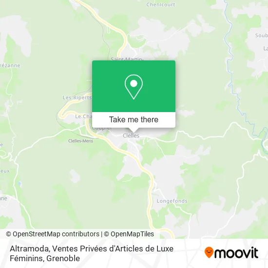 Altramoda, Ventes Privées d'Articles de Luxe Féminins map