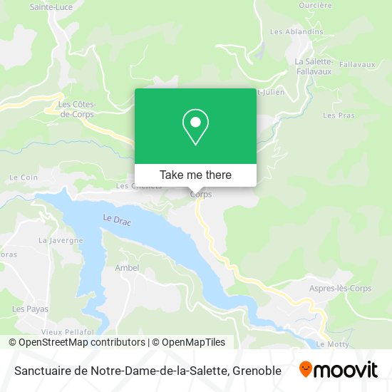 Sanctuaire de Notre-Dame-de-la-Salette map