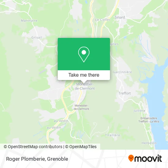 Roger Plomberie map