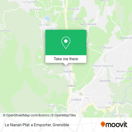 Le Nanan Plat a Emporter map