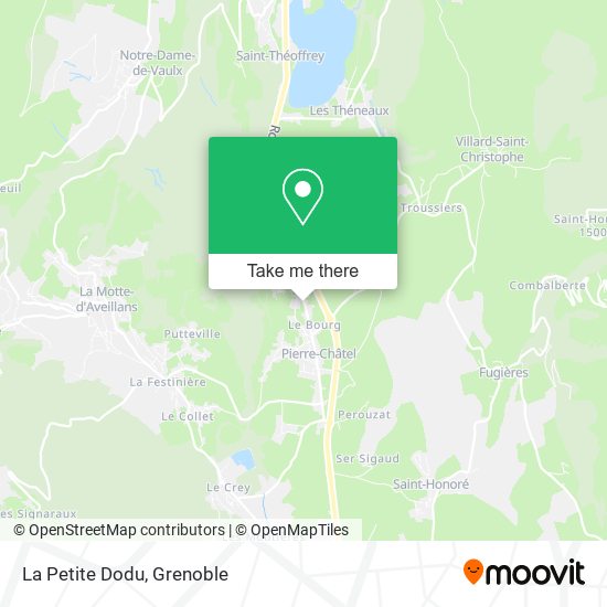 La Petite Dodu map