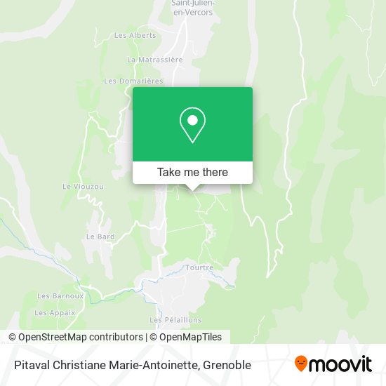 Pitaval Christiane Marie-Antoinette map