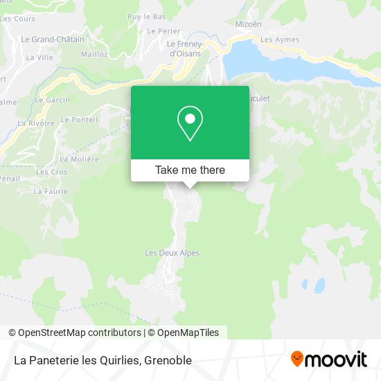 La Paneterie les Quirlies map