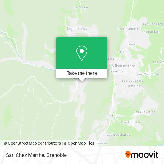 Sarl Chez Marthe map