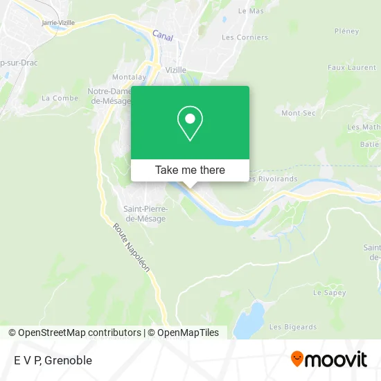 E V P map