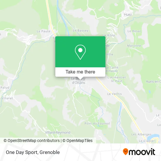 One Day Sport map