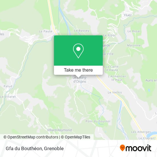 Gfa du Bouthéon map