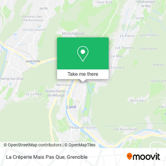 La Crêperie Mais Pas Que map