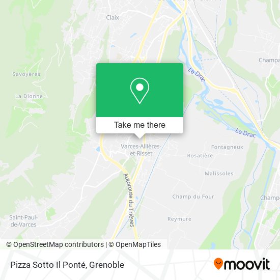 Pizza Sotto Il Ponté map