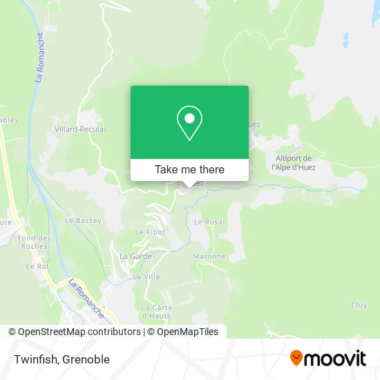 Twinfish map