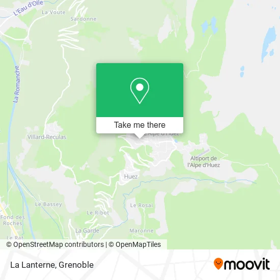 La Lanterne map
