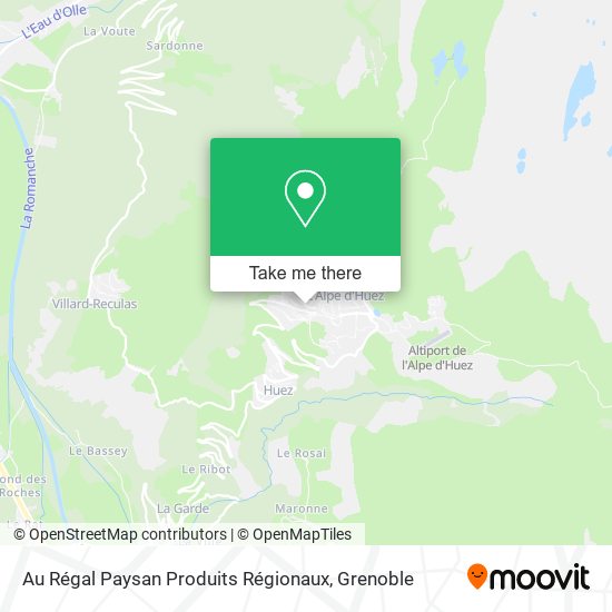 Au Régal Paysan Produits Régionaux map