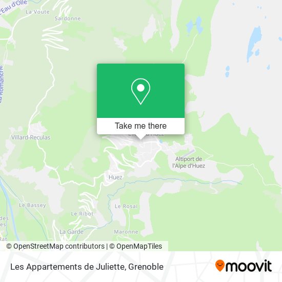 Les Appartements de Juliette map