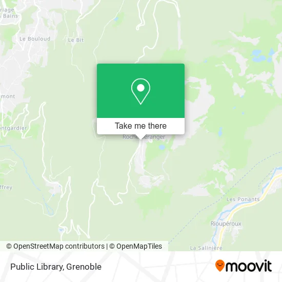 Public Library map