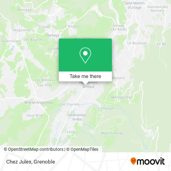 Chez Jules map