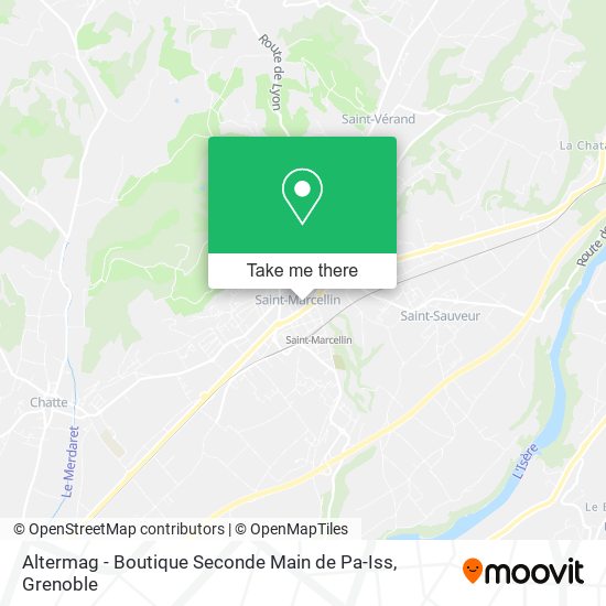 Altermag - Boutique Seconde Main de Pa-Iss map