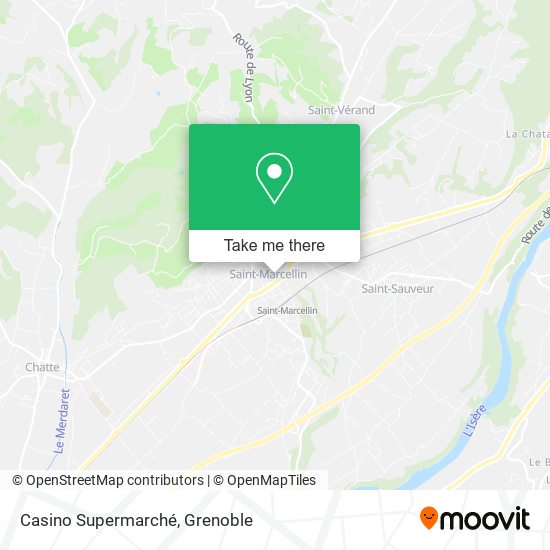 Casino Supermarché map
