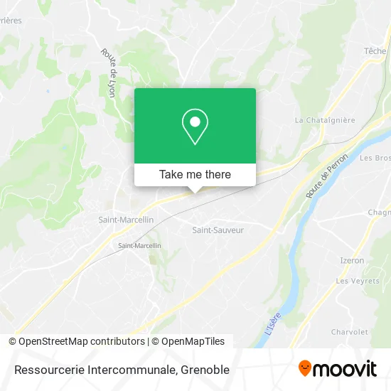 Ressourcerie Intercommunale map