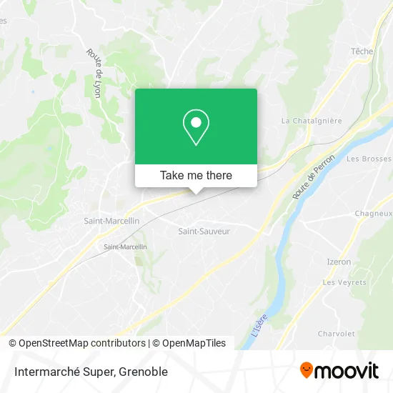 Intermarché Super map