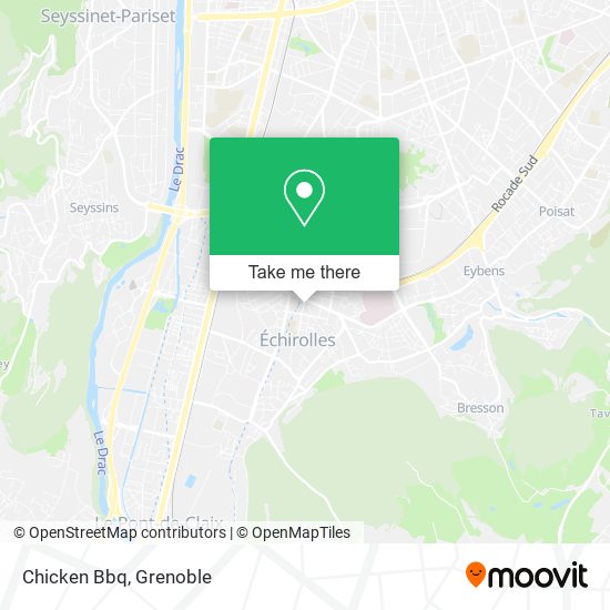 Chicken Bbq map