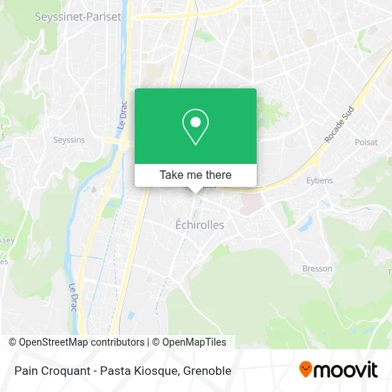 Pain Croquant - Pasta Kiosque map