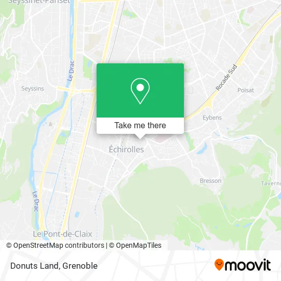 Donuts Land map
