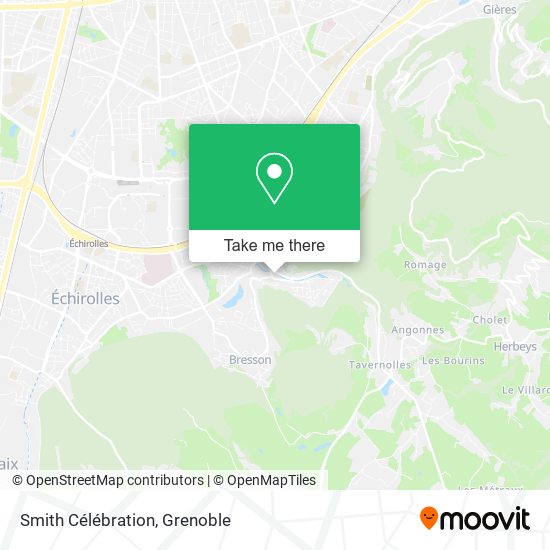 Smith Célébration map