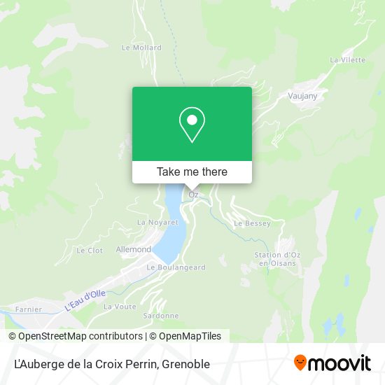 L'Auberge de la Croix Perrin map