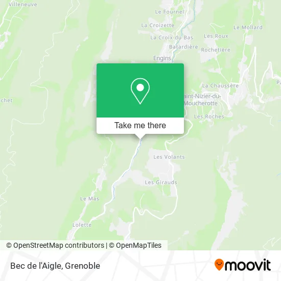 Bec de l'Aigle map