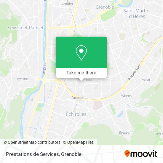 Prestations de Services map