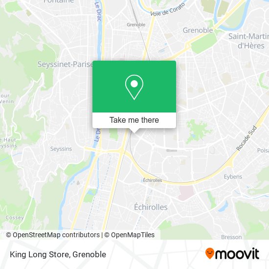 King Long Store map