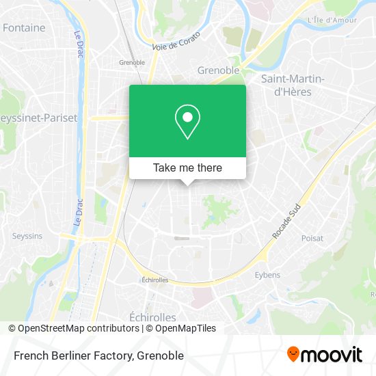 French Berliner Factory map