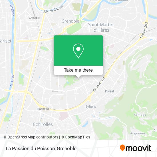 La Passion du Poisson map