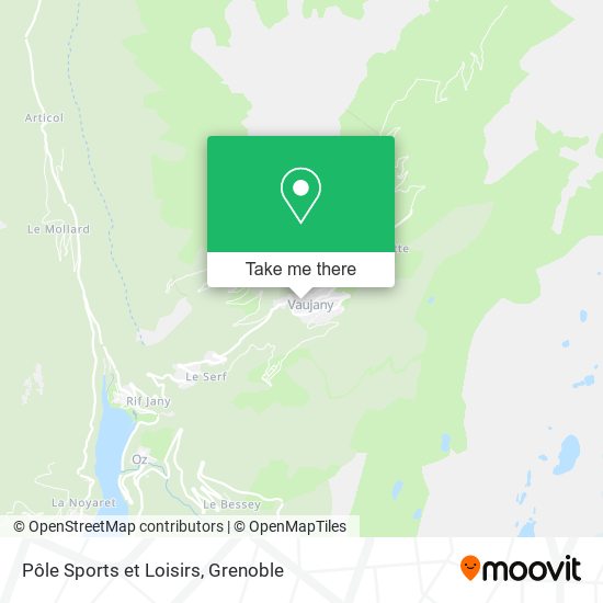 Pôle Sports et Loisirs map