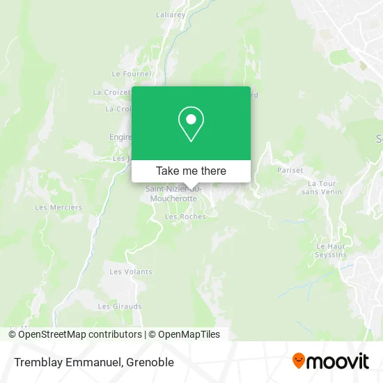 Tremblay Emmanuel map