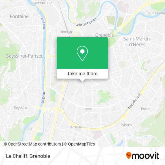 Le Cheliff map