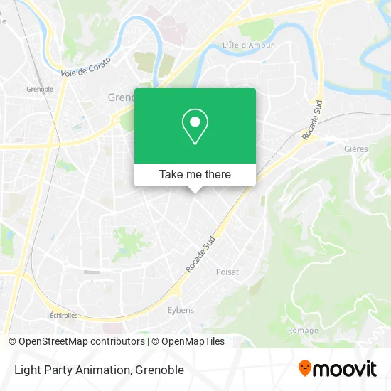 Light Party Animation map