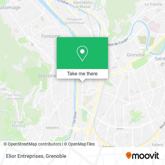 Elior Entreprises map