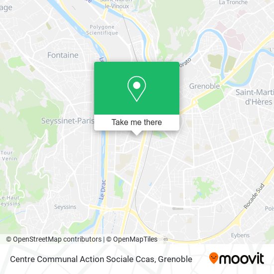 Centre Communal Action Sociale Ccas map
