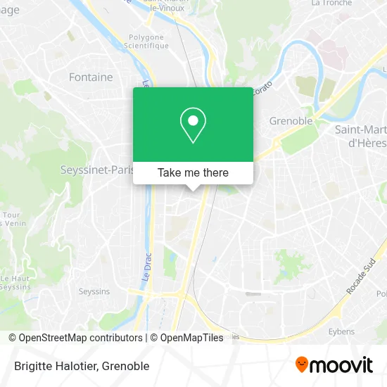 Brigitte Halotier map