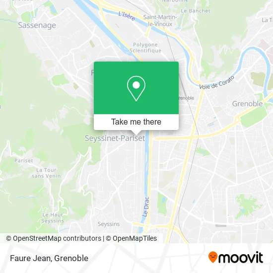 Faure Jean map