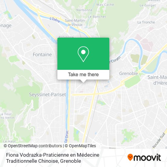 Fiona Vodrazka-Praticienne en Médecine Traditionnelle Chinoise map