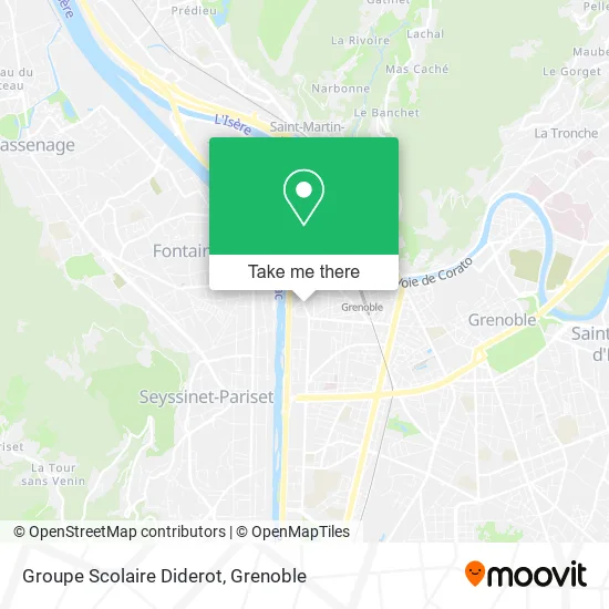 Groupe Scolaire Diderot map
