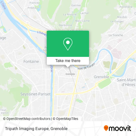 Tripath Imaging Europe map