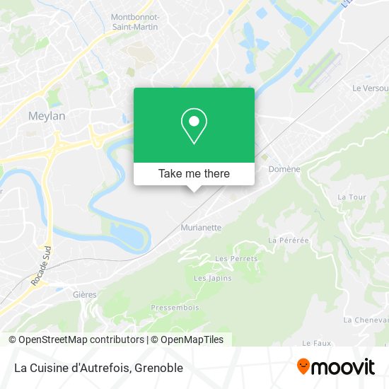 La Cuisine d'Autrefois map