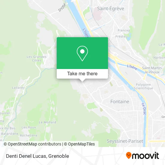 Denti Denel Lucas map