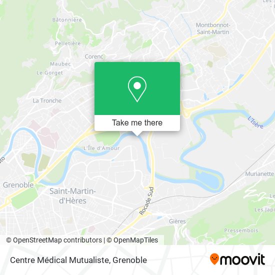 Centre Médical Mutualiste map