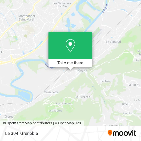 Le 304 map