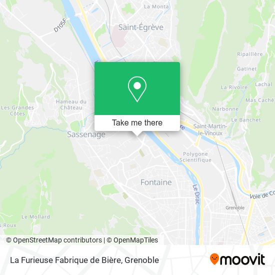 La Furieuse Fabrique de Bière map